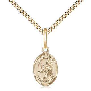 Gold-Filled St. Luke the Apostle Pendant