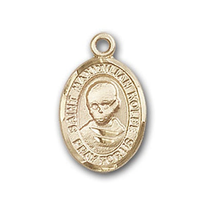 Gold-Filled St. Maximilian Kolbe Pendant