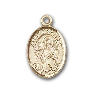 Gold-Filled Saint Matthew the Apostle Pendant