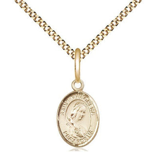 Gold-Filled St. Philomena Pendant