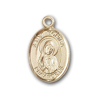 Gold-Filled Saint Monica Pendant