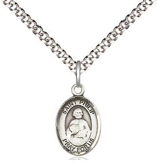 Pewter Saint Philip the Apostle Medal Religious and Catholic Jewelry Engraved Catholic Saint Jewelry