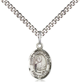 Pewter Saint Bonaventure Medal Religious and Catholic Jewelry Engraved Catholic Saint Jewelry