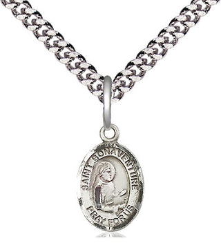 Pewter Saint Bonaventure Medal Religious and Catholic Jewelry Engraved Catholic Saint Jewelry