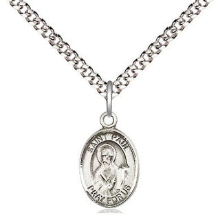 Pewter Saint Paul the Apostle Medal Religious and Catholic Jewelry Engraved Catholic Saint Jewelry