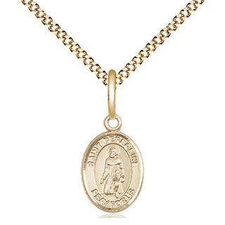 Gold-Filled St. Peregrine Laziosi Pendant