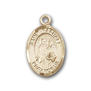 Gold-Filled Saint Raphael the Archangel Pendant