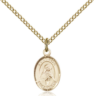 Gold-Filled Saint Rita of Cascia Pendant