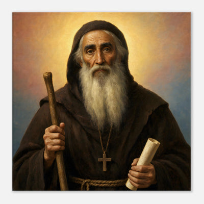 St. Macarius the Great - Devotional Canvas