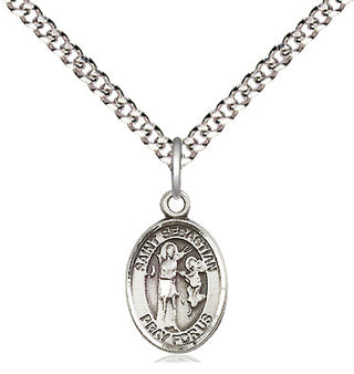 Pewter Saint Sebastian Medal Religious and Catholic Jewelry Engraved Catholic Saint Jewelry