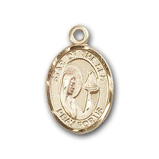 Gold-Filled Our Lady Star of the Sea Pendant