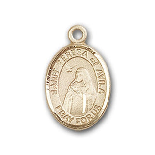 Gold-Filled Saint Teresa of Avila Pendant