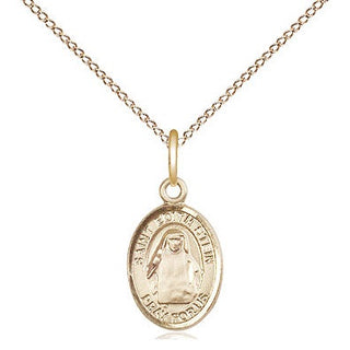 Gold-Filled Saint Rita of Cascia Pendant - SALE