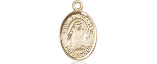 14kt Gold Filled Saint Edith Stein Medal Engraved Catholic Saint Jewelry