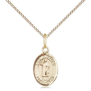 14kt Gold Saint Stephen the Martyr Medal