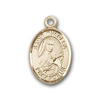 Gold-Filled Saint Theresa Pendant