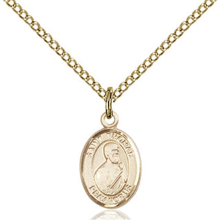 Gold-Filled St. Thomas the Apostle Pendant