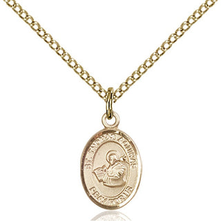 Gold-Filled St. Thomas Aquinas Pendant