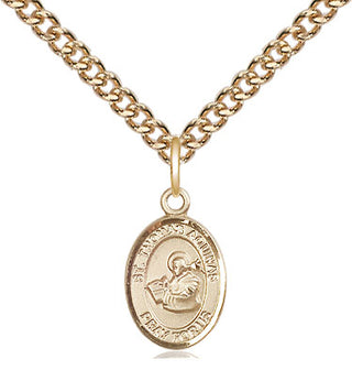 Gold-Filled Saint Sebastian Pendant - SALE