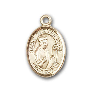 Gold-Filled Saint Thomas More Pendant