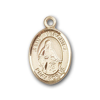 Gold-Filled Saint Veronica Pendant