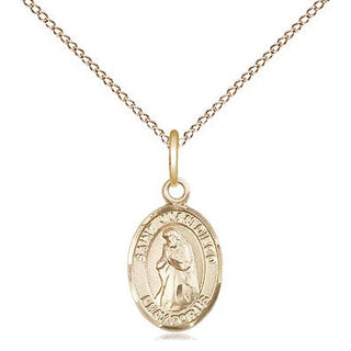 14kt Gold Saint Juan Diego Medal