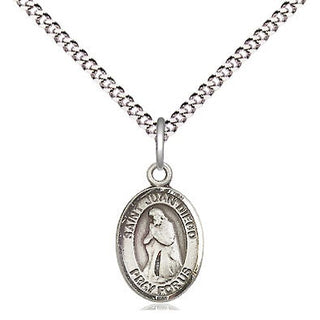 Pewter Saint Juan Diego Medal Religious and Catholic Jewelry