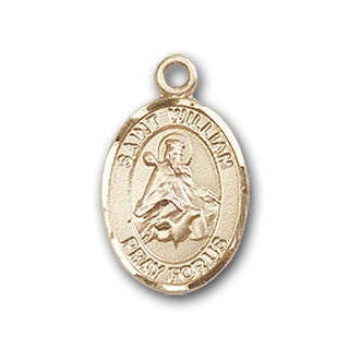 Gold-Filled Saint William of Rochester Pendant
