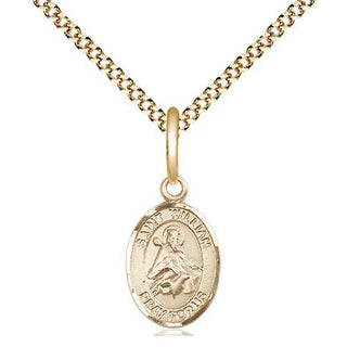 Gold-Filled St. William of Rochester Pendant
