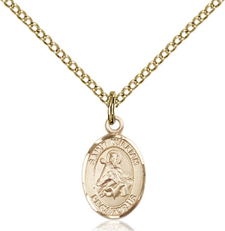 Gold-Filled St. William of Rochester Pendant