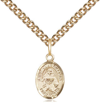 14kt Gold Saint Julie Billiart Medal