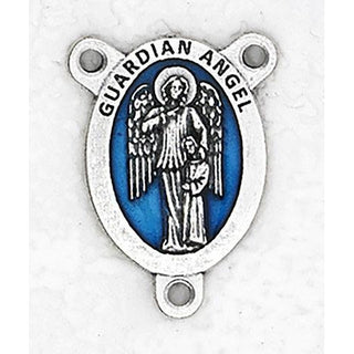 Bulk Enameled Guardian Angel Rosary Center