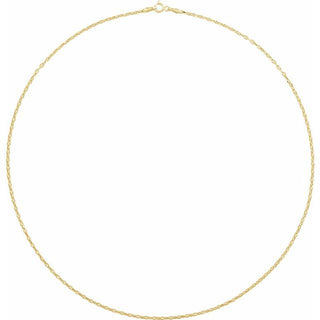 1.8 mm Hollow Diamond-Cut Anchor Chain