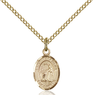 Gold-Filled Saint Valentine of Rome Pendant - SALE