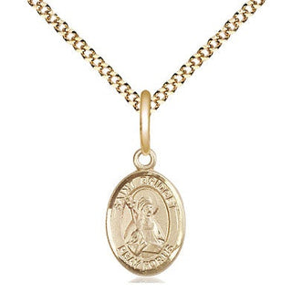 Gold-Filled St. Bridget of Sweden Pendant