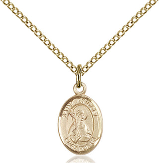 Gold-Filled St. Bridget of Sweden Pendant