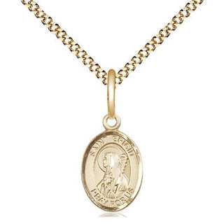 Gold-Filled St. Brigid of Ireland Pendant