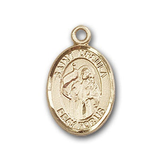 Gold-Filled Saint Ursula Pendant