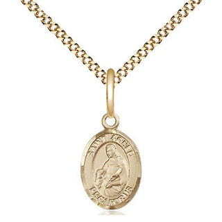 Gold-Filled St. Agnes of Rome Pendant