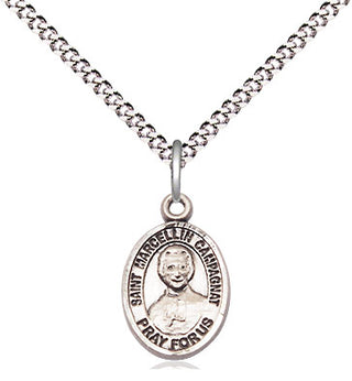 Pewter Saint Marcellin Champagnat Medal Religious and Catholic Jewelry Engraved Catholic Saint Jewelry