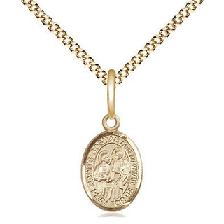 Gold-Filled Sts. Cosmas & Damian Pendant