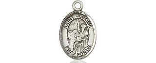 Pewter Saint Jerome Medal Engraved Catholic Saint Jewelry