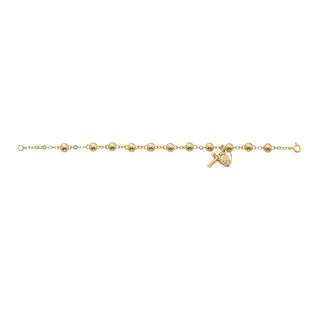  Gold Over Sterling Silver BraceletJ