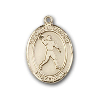 Gold-Filled Saint Christopher Pendant