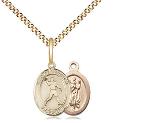 Gold-Filled St. Christopher Pendant
