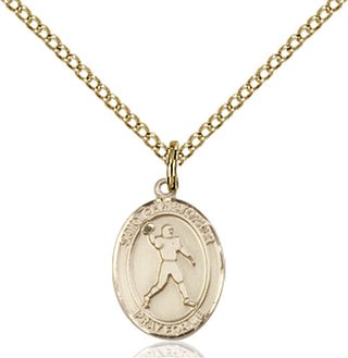 Gold-Filled St. Christopher Pendant