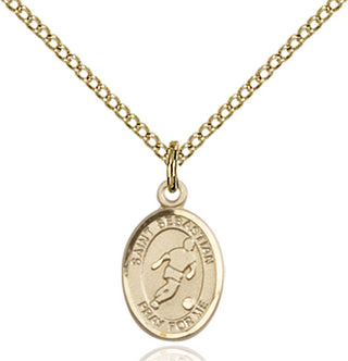 Gold-Filled St. Sebastian Pendant