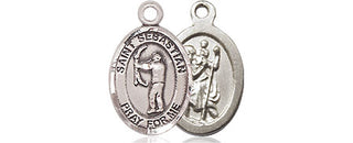 Pewter Saint Sebastian Archery Medal