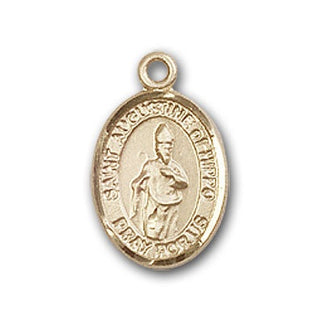 Gold-Filled Saint Augustine of Hippo Pendant
