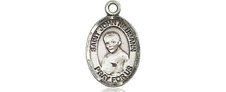 Pewter Saint John Neumann Medal Engraved Catholic Saint Jewelry